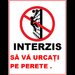 Placuta nu va urcati pe perete